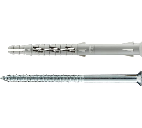 Фасадный дюбель с шурупом Tecfi потайная головка, шлиц TORX 10x120 4 шт 147670