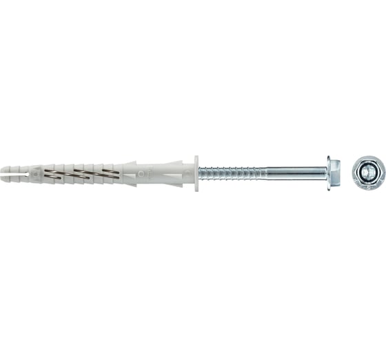 Фасадный дюбель с шурупом Tecfi шлиц TORX, прессшайба 10x100 30 шт 147649