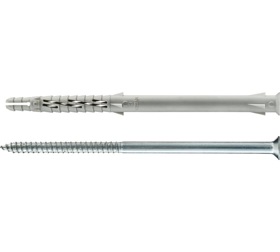 Фасадный дюбель с шурупом Tecfi потайная головка, шлиц TORX 10x160 4 шт 147672