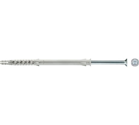 Фасадный дюбель с шурупом Tecfi потайная головка, шлиц TORX 10x160 25 шт 147665