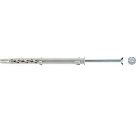 Фасадный дюбель с шурупом Tecfi потайная головка, шлиц TORX 10x140 4 шт 147671