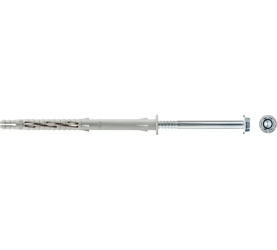 Фасадный дюбель с шурупом Tecfi шлиц TORX, прессшайба 8x120 4 шт 147654 1