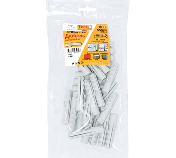 Распорный дюбель Tecfi AX 12x60 25 шт 147467