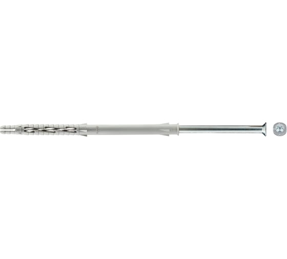 Фасадный дюбель с шурупом Tecfi потайная головка, шлиц TORX 8x140 4 шт 147668