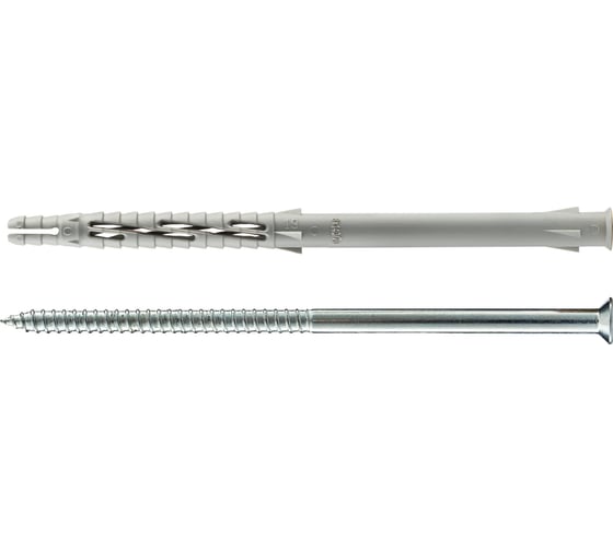 Фасадный дюбель с шурупом Tecfi потайная головка, шлиц TORX 8x140 4 шт 147668