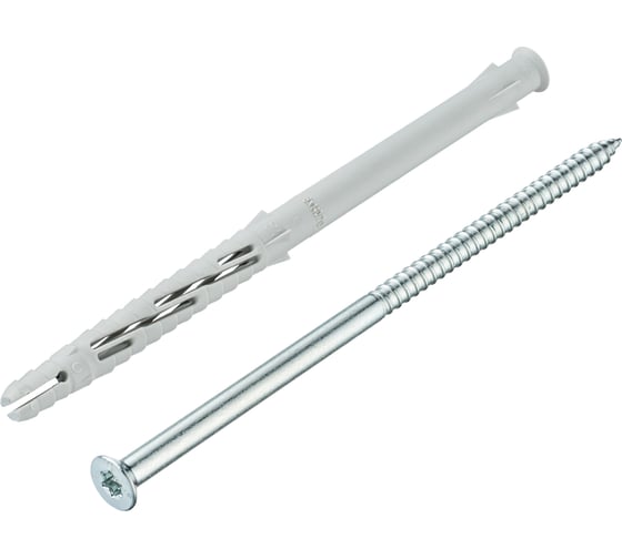 Фасадный дюбель с шурупом Tecfi потайная головка, шлиц TORX 8x140 4 шт 147668