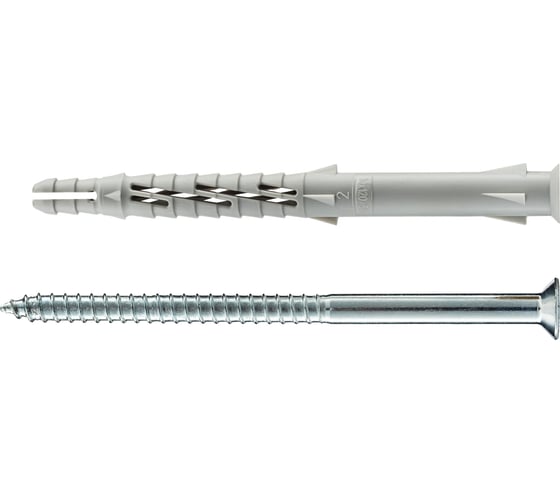 Фасадный дюбель с шурупом Tecfi потайная головка, шлиц TORX 10x120 30 шт 147663