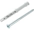 Фасадный дюбель с шурупом Tecfi потайная головка, шлиц TORX 10x120 30 шт 147663 3