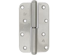 Накладная петля Трибатрон ПН-130 левая, алюминиевый металлик 88433