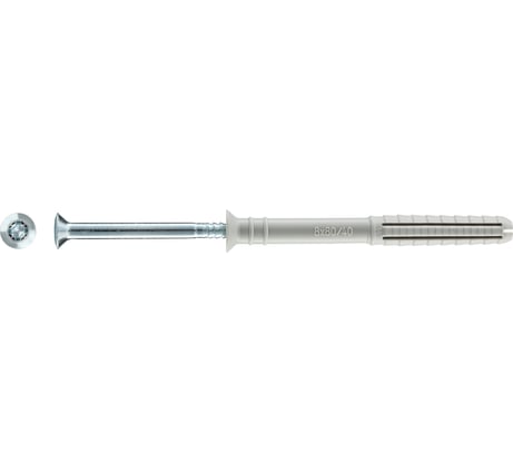Дюбель-гвоздь Tecfi YZ потайн. 8x80, 60 шт 147493