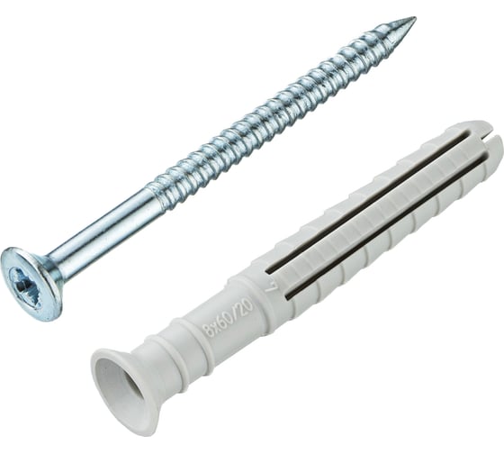 Дюбель-гвоздь Tecfi YZ потайн. 8x60, 30 шт. 147506