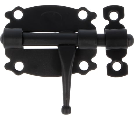 Задвижка Amig черная 484-80