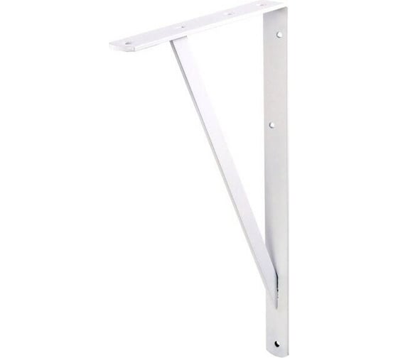 Силовой кронштейн ООО МЕТАЛЛИК 200x250x30x4 мм, белый 250Б 1