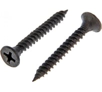 Саморез для ГКЛ STEELREX мелкая резьба, оксид, 3,5x51 мм, 100 шт. 0101035051B400010032