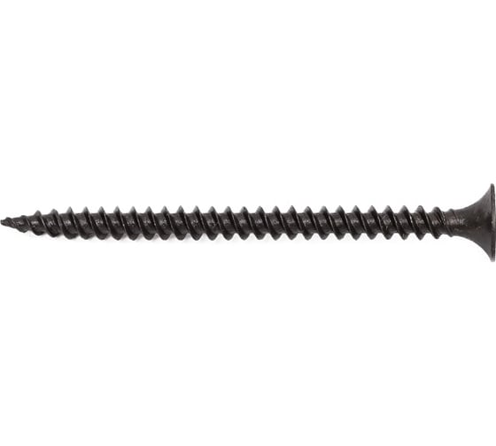 Саморез для ГКЛ STEELREX мелкая резьба, оксид, 3,5x51 мм, 100 шт. 0101035051B400010032