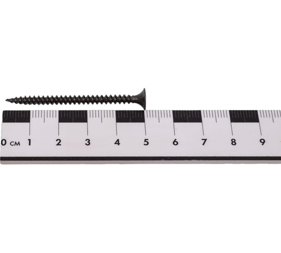 Саморез для ГКЛ STEELREX мелкая резьба, оксид, 3,5x51 мм, 100 шт. 0101035051B400010032