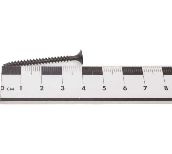 Саморез для ГКЛ STEELREX мелкая резьба, оксид, 3,5x41 мм, 200 шт. 0101035041B400020032