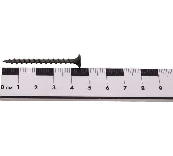 Саморез для ГКЛ STEELREX крупная резьба, оксид, 3,5x45 мм, 150 шт. 0103035045B400015032