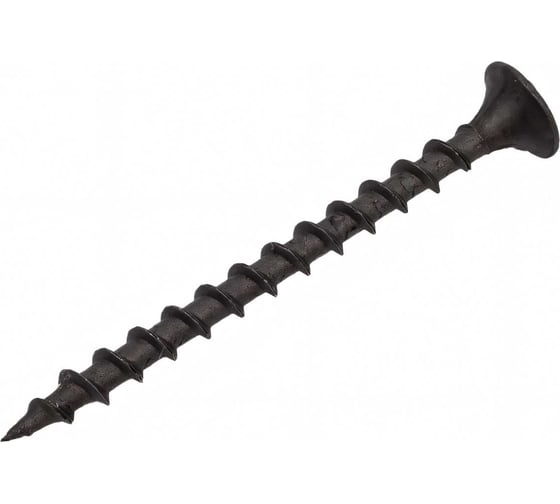 Саморез для ГКЛ STEELREX крупная резьба, оксид, 3,5x45 мм, 150 шт. 0103035045B400015032