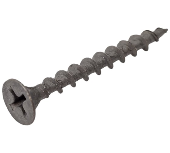 Саморез для ГКЛ STEELREX крупная резьба, оксид, 3,5x35 мм, 250 шт. 0103035035B400025032