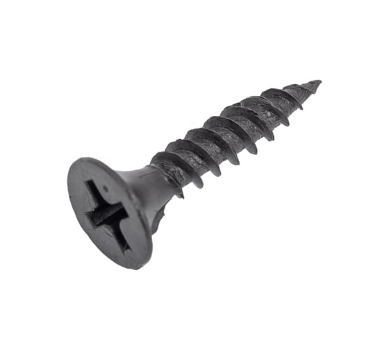 Саморез для ГКЛ STEELREX мелкая резьба, оксид, 3,5x19 мм, 500 шт. 0101035019B400050032