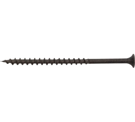 Саморез для ГКЛ STEELREX крупная резьба, оксид, 4,2x76 мм, 100 шт. 0103042076B300010016