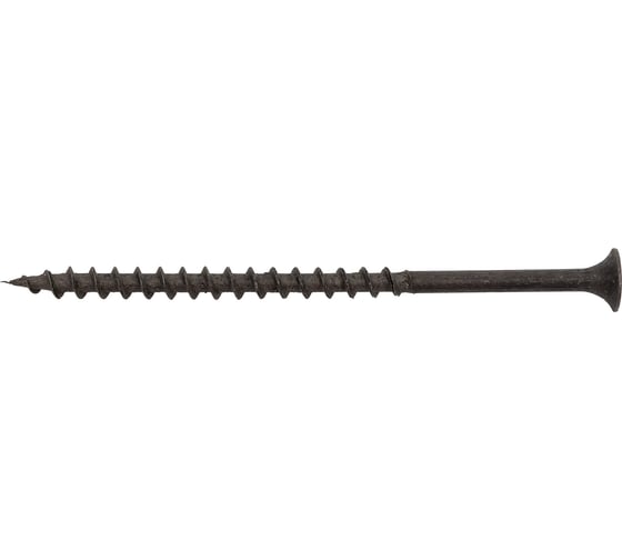 Саморез для ГКЛ STEELREX крупная резьба, оксид, 4,2x76 мм, 100 шт. 0103042076B300010016