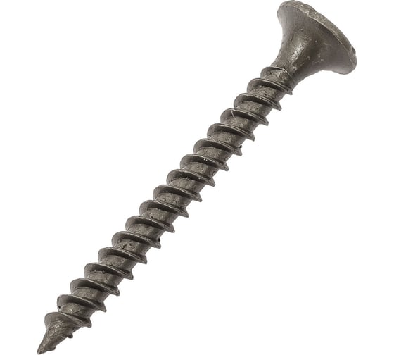 Саморез для ГКЛ STEELREX мелкая резьба, оксид, 3,5x35 мм, 250 шт. 0101035035B400025032