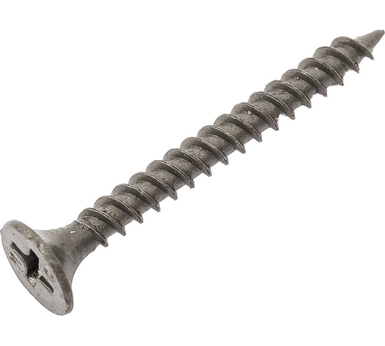 Саморез для ГКЛ STEELREX мелкая резьба, оксид, 3,5x35 мм, 250 шт. 0101035035B400025032