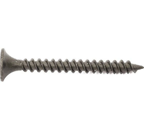 Саморез для ГКЛ STEELREX мелкая резьба, оксид, 3,5x35 мм, 250 шт. 0101035035B400025032