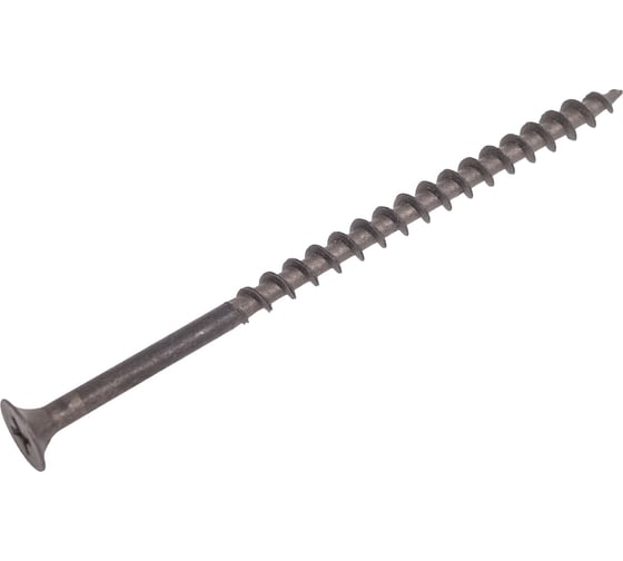 Саморез для ГКЛ STEELREX крупная резьба, оксид, 4,8x89 мм, 100 шт. 0103048089B300010016