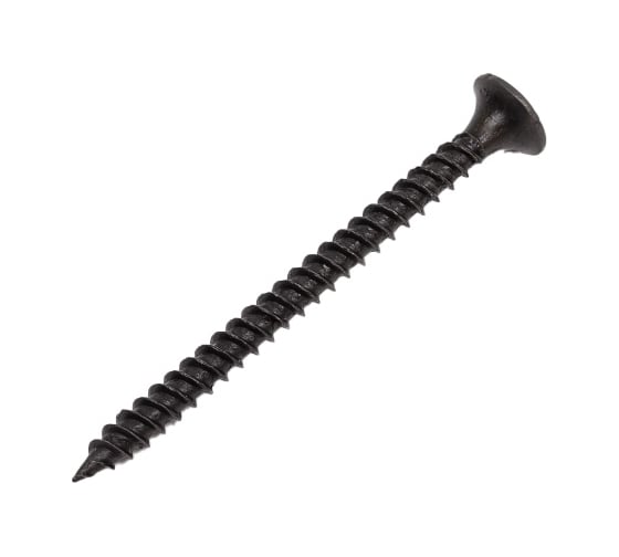 Саморез для ГКЛ STEELREX мелкая резьба, оксид, 3,5x45 мм, 150 шт. 0101035045B400015032