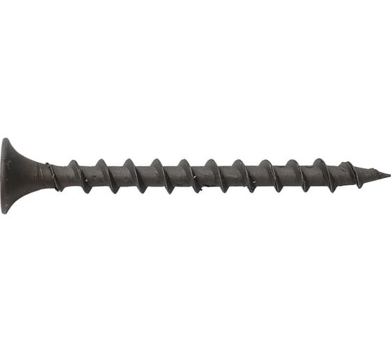 Саморез для ГКЛ STEELREX крупная резьба, оксид, 3,5x41 мм, 200 шт. 0103035041B400020032