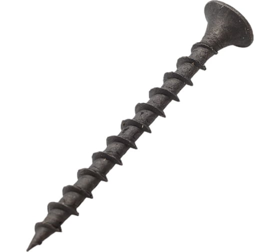 Саморез для ГКЛ STEELREX крупная резьба, оксид, 3,5x41 мм, 200 шт. 0103035041B400020032