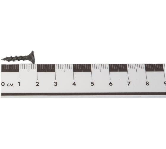 Саморез для ГКЛ STEELREX крупная резьба, оксид, 3,5x19 мм, 500 шт. 0103035019B400050032