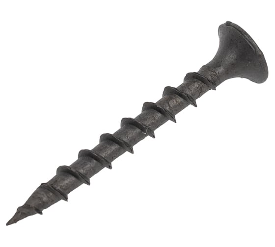 Саморез для ГКЛ STEELREX крупная резьба, оксид, 3,5x32 мм, 250 шт. 0103035032B400025032