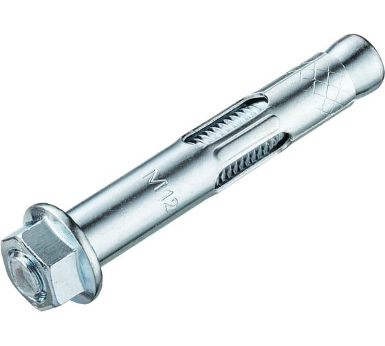 Анкерный болт с гайкой Tecfi AW ZN 12x75, 2 шт. 147627