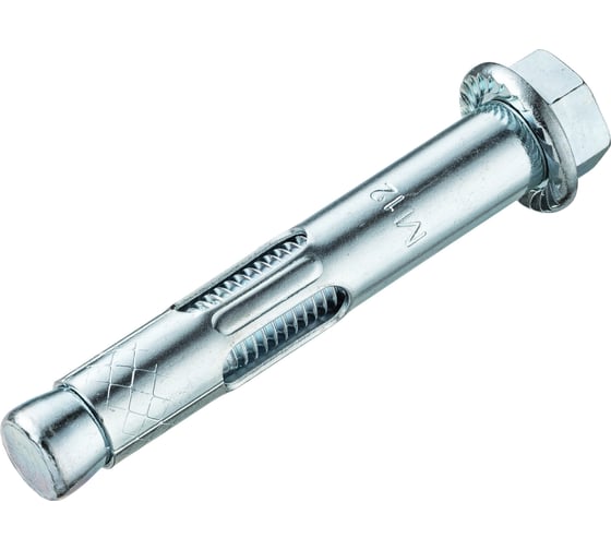 Анкерный болт с гайкой Tecfi AW ZN 12x75, 2 шт. 147627