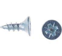 Саморез Стройметиз 4,0х12 универсальный, белый цинк уп. 200 шт. 2150613