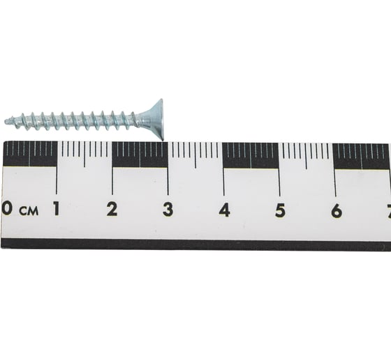 Саморез Стройметиз 4,0х30 универсальный, белый цинк уп. 1200 шт. 2150658