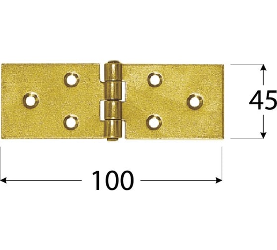 Строительная петля Rusconnect Z100c 100x45x1,5 мм, 1 шт. 8025