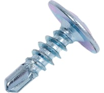 Саморез Стройметиз 4,2х13 металл-металл с прессшайбой, сверло, цинк уп. 200 шт. 2060053