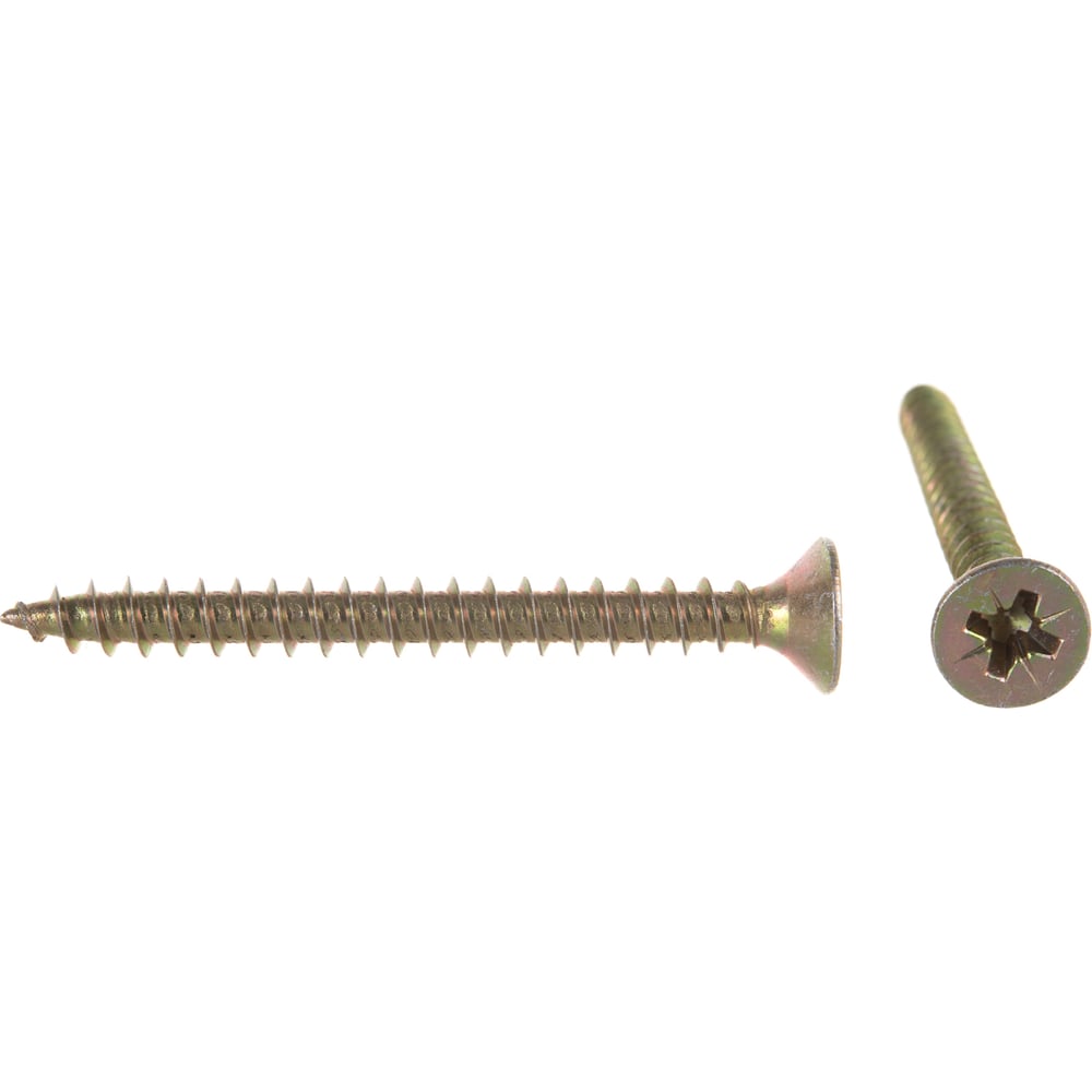 Саморез Стройметиз 6,0х60 универсальный, желтый цинк уп. 300 шт ...