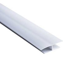 Профиль ПВХ ООО Торговый дом Аргумент соединительный, белый, 3 м, 10 мм APKG434White