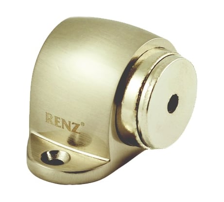 Дверной напольный магнитный ограничитель Ренц лат. бл. INDSM 32 PB