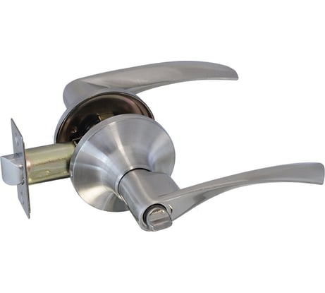 Межкомнатная защелка ISPARUS ISP ЗВ2-03 мат. никель, фикс. 16776