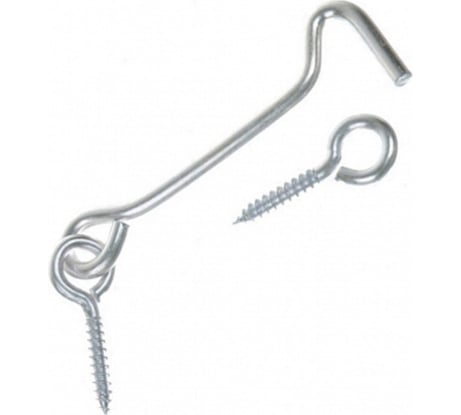 Крючок ветровой круглый Zitar КР 75/1 оцинк. 142875