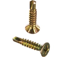 Оконные саморезы с буром Tech-Krep 3,9х19 500 шт желтые коробка с ок. 138587