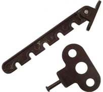 Ограничитель открывания пластикового окна Tech-Krep/Zitar коричневый 148114