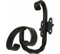 Кованый крючок Amig черный 101-130х80х90